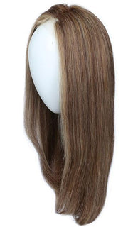Out of the Box in SS12/22 CAPPUCCINO | Light Golden Brown With Cool Blonde Highlights All Over and Dark Brown roots