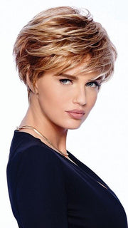 SPARKLE WIG in R29S+ GLAZED STRAWBERRY | Light Red with Strawberry Blonde Highlights