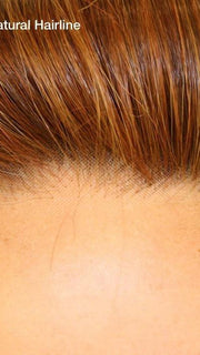 Virtually invisible lace front