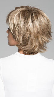 SS12/22 SHADED CAPPUCCINO | Light Golden Brown Evenly Blended with Cool Platinum Blonde Highlights and Dark Roots