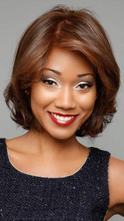 Raquel Welch UPSTAGE in RL6/30 | COPPER MAHOGANY Medium Brown Evenly Blended with Medium Auburn