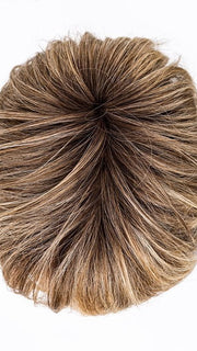 SAND MULTI ROOTED 14.22.12 | Medium Ash Blonde Blended with Light Neutral Blonde and Lightest Brown with Shaded Roots