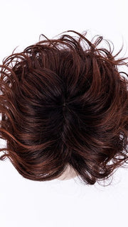 AUBURN ROOTED 33.130.4 | Dark Auburn, Deep Copper Brown, and Darkest Brown Blend with Shaded Roots