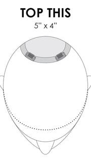 Top This 5"x4" Coverage