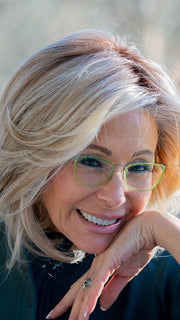 UPSTAGE by Raquel Welch featured on Amy Gibson in color: RL19/23SS SHADED BISCUIT