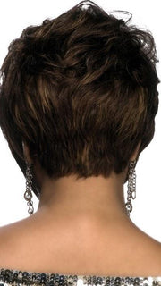 FS4/27 | 80% Medium Dark Brown with 20% Honey Blonde Frost