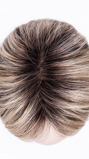 PEARL BLONDE ROOTED 24.25.20 | Lightest Ash Blonde and Lightest Golden Blonde with Light Strawberry Blonde Blend and Shaded Roots