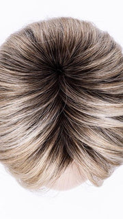 PEARL BLONDE ROOTED 101.20.25 | Pearl Platinum Blended with Light Strawberry Blonde and Lightest Golden Blonde with Shaded Roots