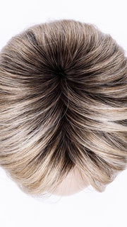 PEARL BLONDE ROOTED 101.20.25 | Pearl Platinum Blended with Light Strawberry Blonde and Lightest Golden Blonde with Shaded Roots
