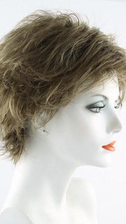 16HL10 Dark Ash Blonde with Golden Brown Highlights