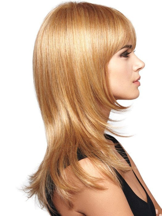 Secret Volume Hair Topper - Golden Blonde Clip-In Synthetic Wig By Daisy Fuentes