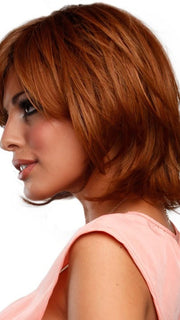Color 4/30R = Medium Auburn | Chic Layers by Daisy Fuentes